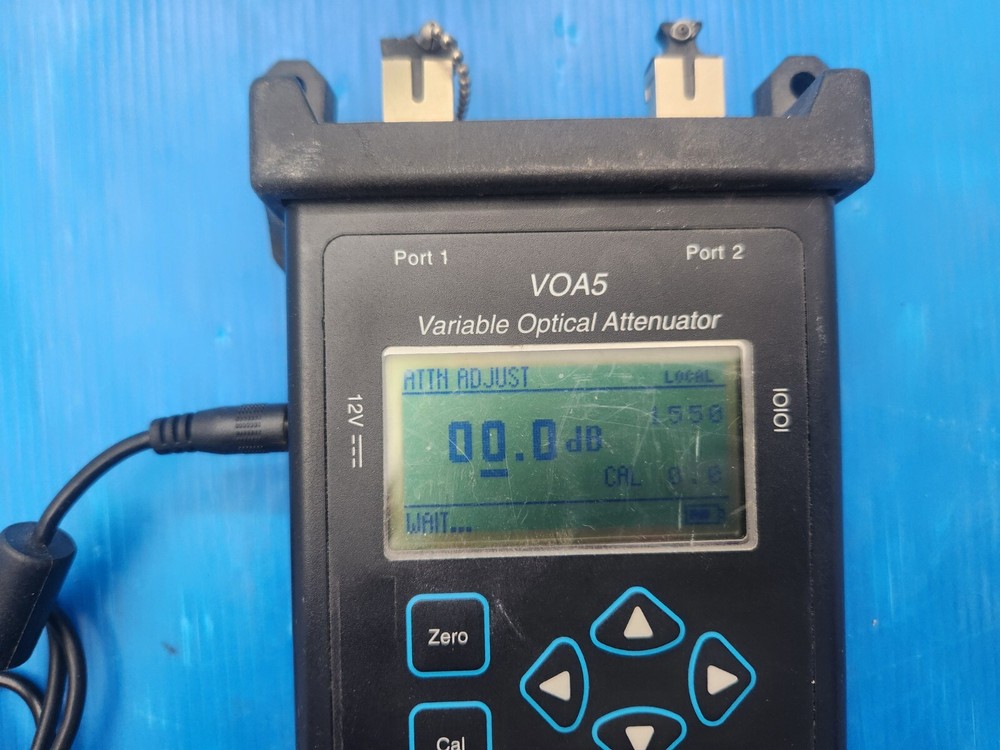 NOYES VOA5 SM SC Variable Optical Attenuator Used