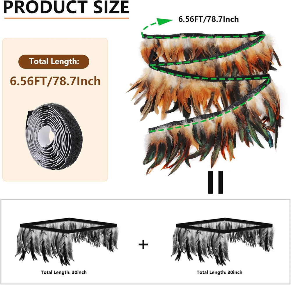 6.5FT Feathers for Chick Brooder Heating Plate,Warm and Secure as They Would und