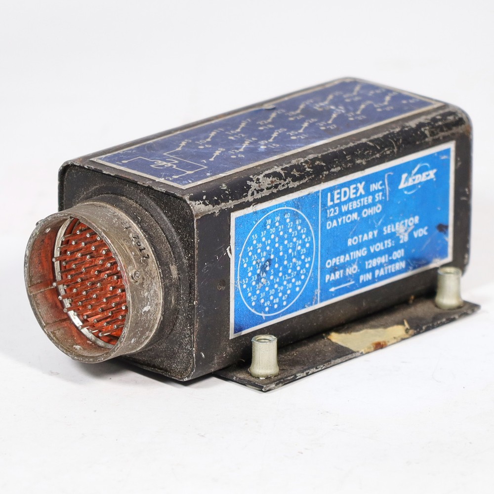 Ledex Rotary Selector, 28VDC, 128941-001