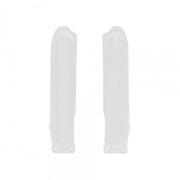 POLISPORT REPLICA PLASTIC,FORK GUARDS YAMAHA WHITE