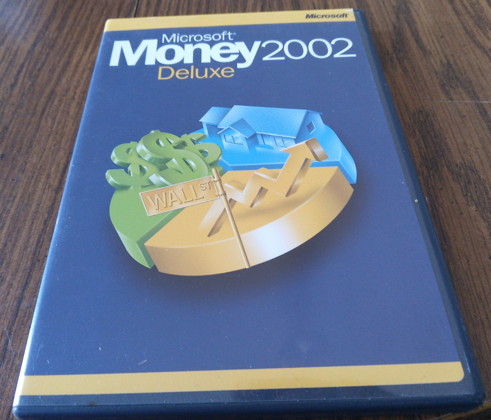Microsoft Money 2002 Deluxe For Windows PC's