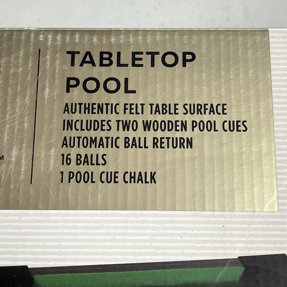 Modern Expressions 20" Tabletop Pool Table Mini Pool Table