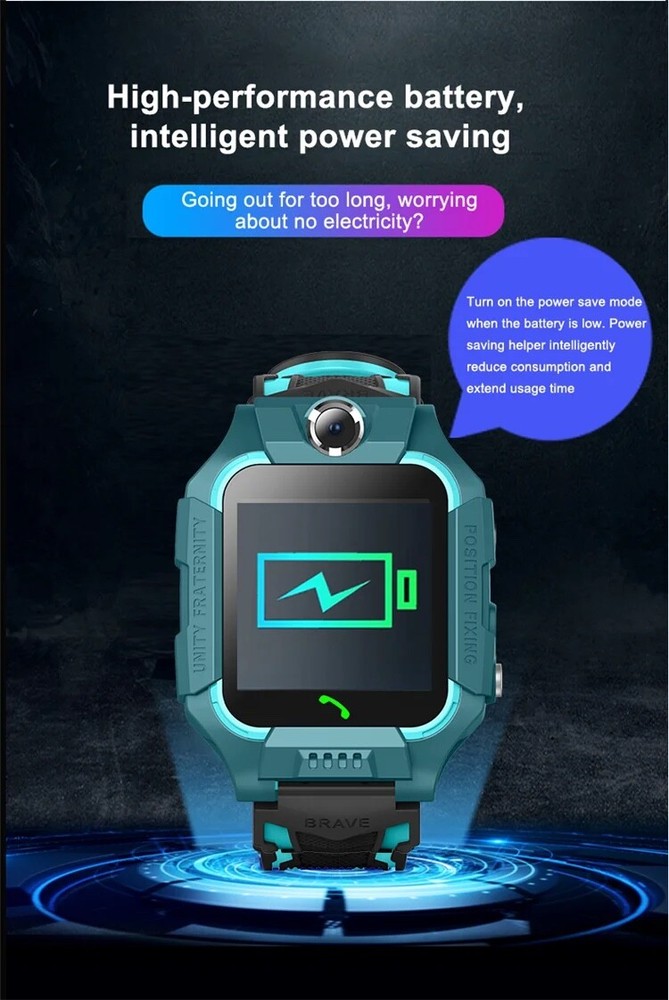 Smart Watch For Kids, Activity Tracker, SOS Function, Kids School Mode, GPS Loca