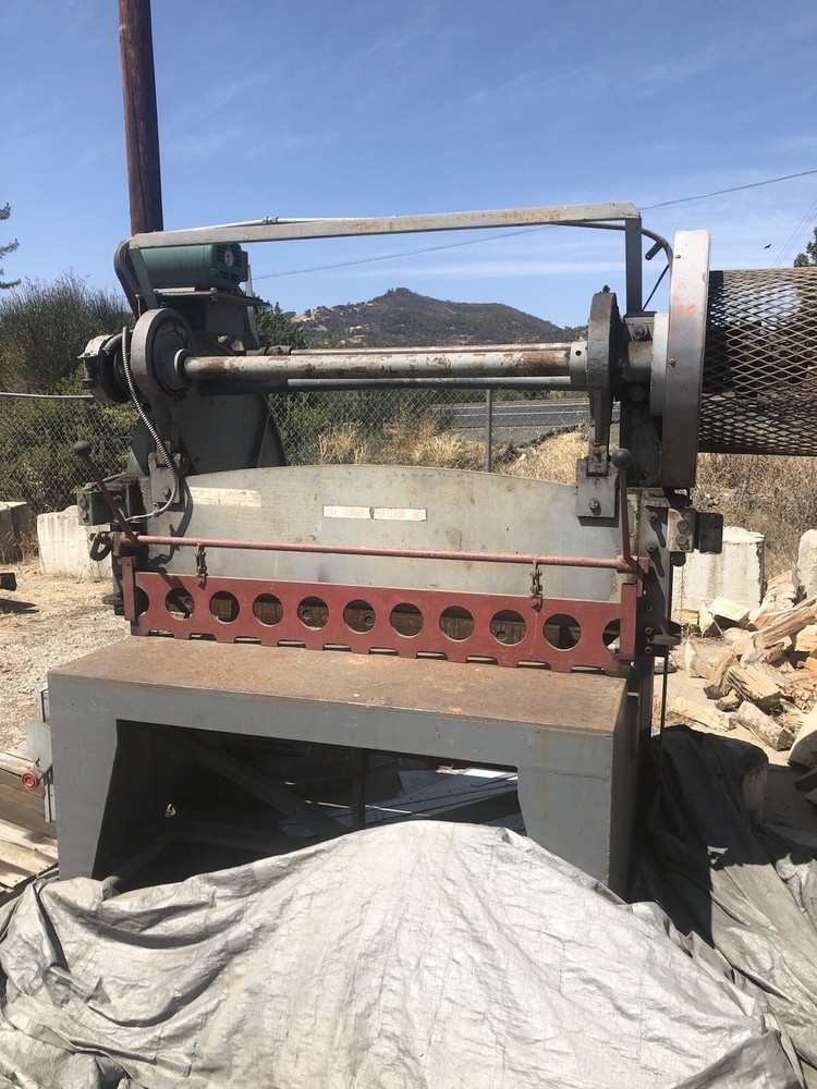 54” X 12ga Shear. Electric Mechanical