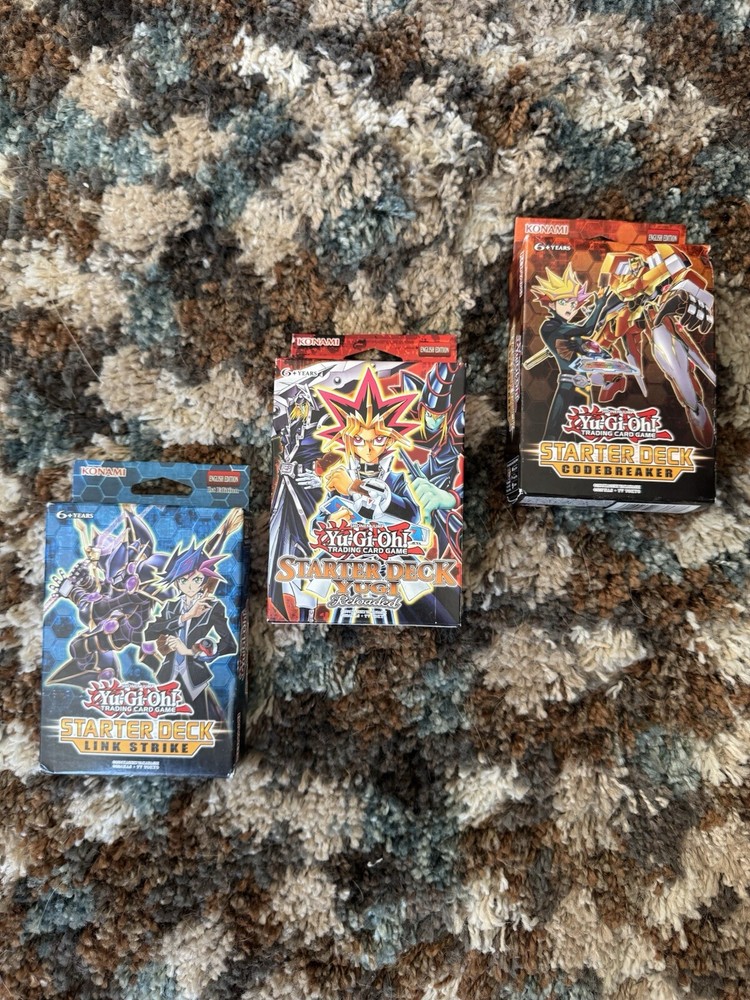 Sealed Yugioh Starter Deck Lot