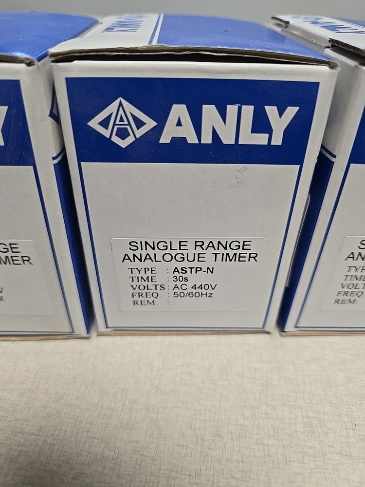 Anly Timer Relay ASTP- N, 30 sec, 440 Volts