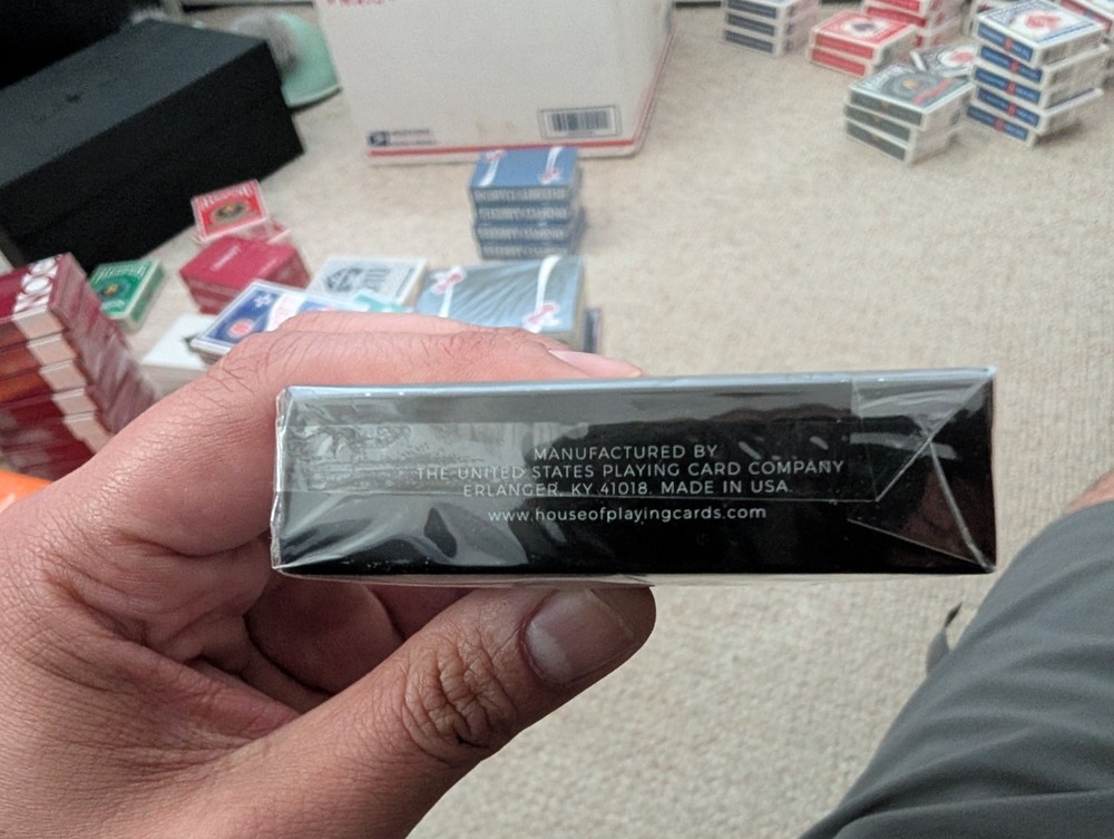 NOC Original Playing Cards, Black - SEALED