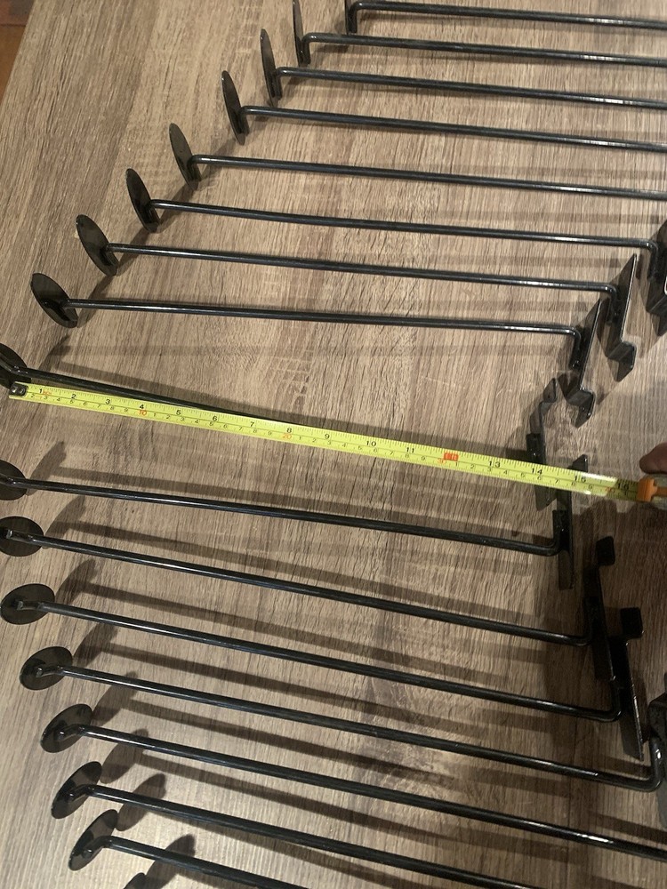 20 Piece slat wall hook 14" long Oval End