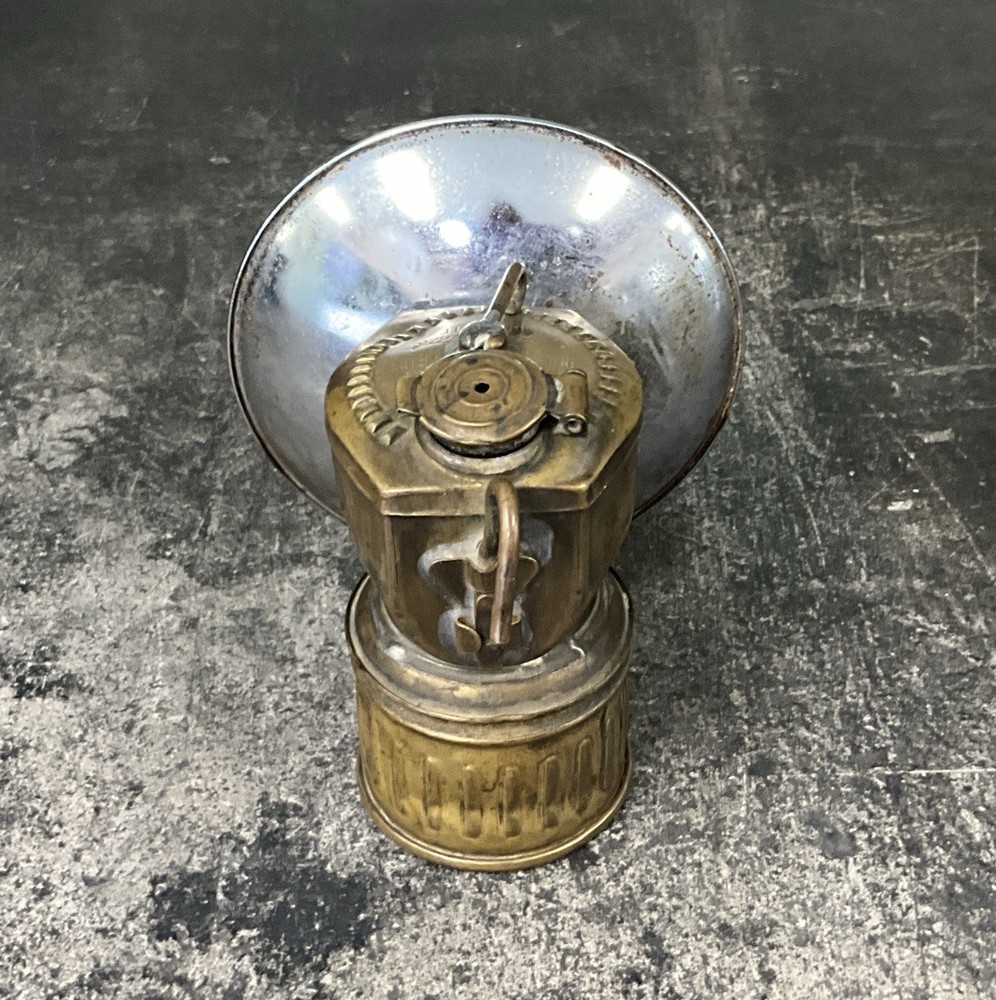 Justrite Carbide Miner’s Lamp