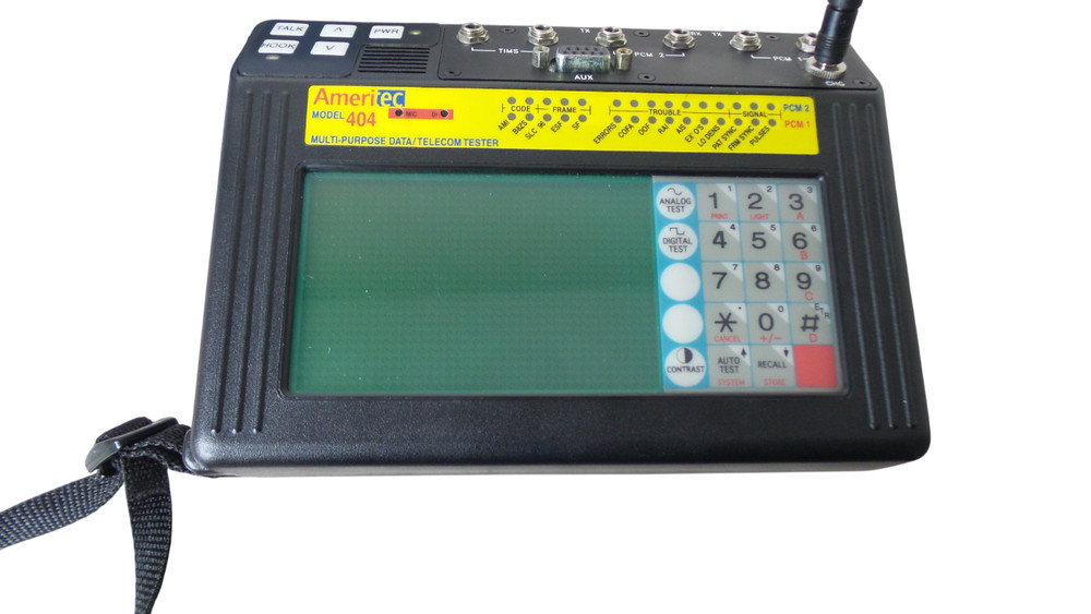 Ameritec 404 MULTI-PURPOSE DATA / TELECOM TESTER - Free Shipping
