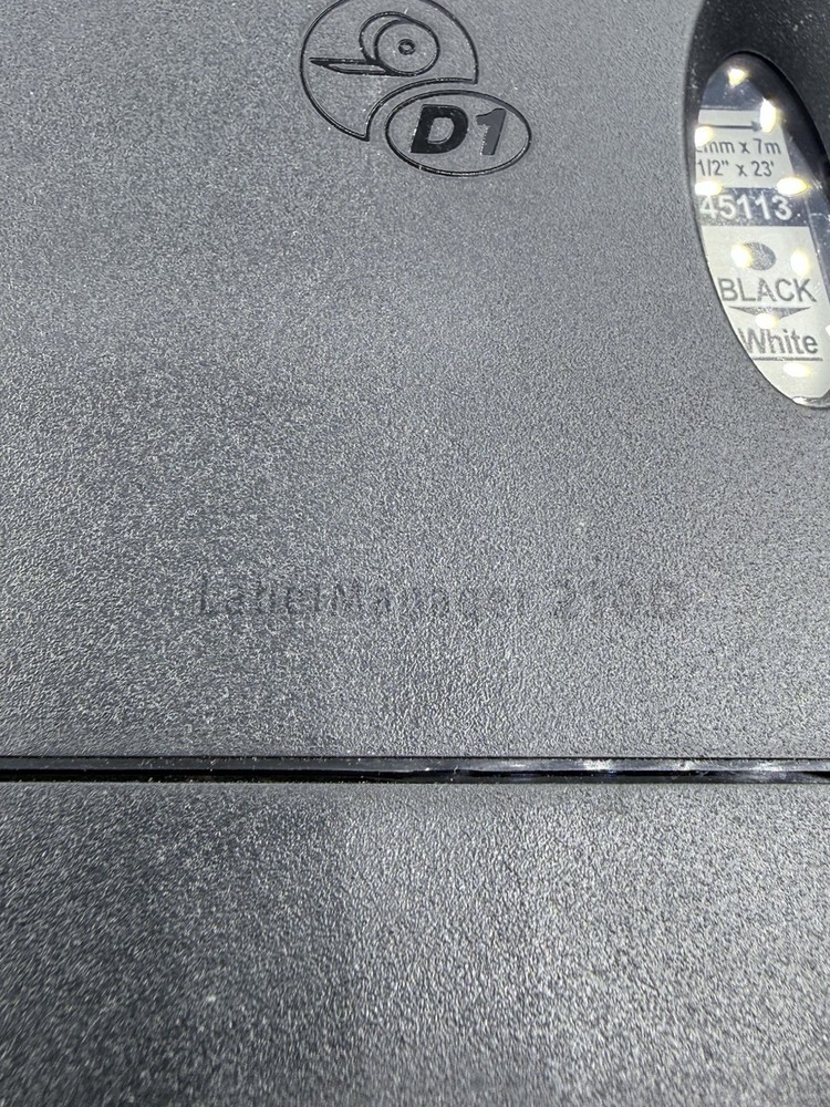 Dymo LabelManager 210D Label Maker Printer Black Tested Working