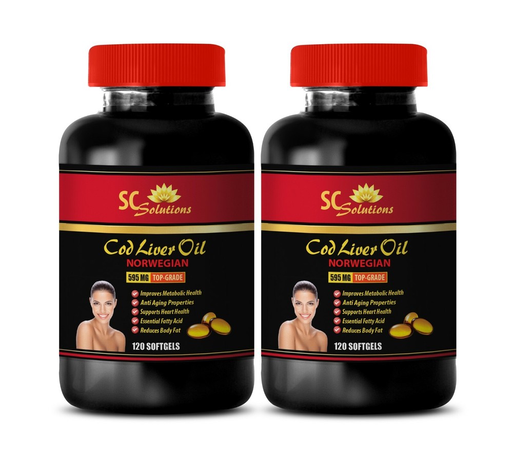Memory supplements natural - NORWEGIAN COD LIVER OIL 600MG 2B - cod liver caps
