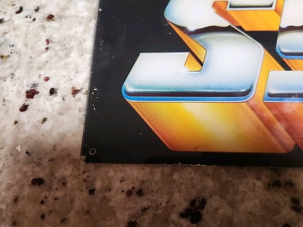 WWF Superstars Arcade Marquee / Technos / Plexiglass