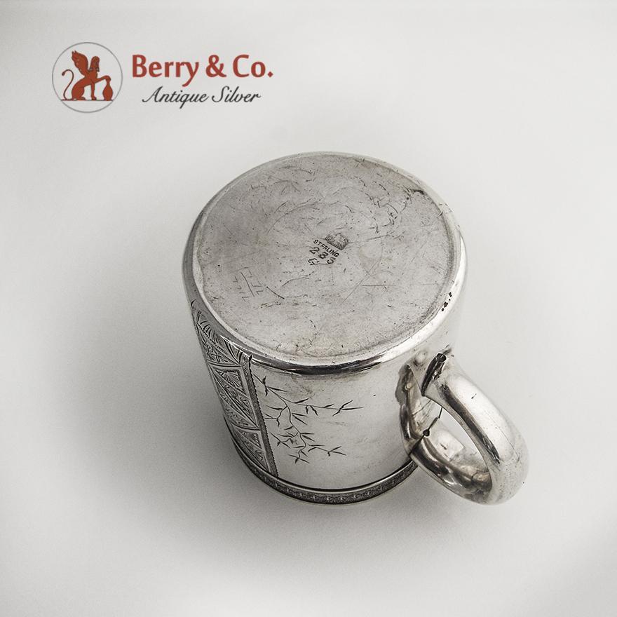 Aesthetic Cup Sterling Silver Whiting Silversmiths 1880