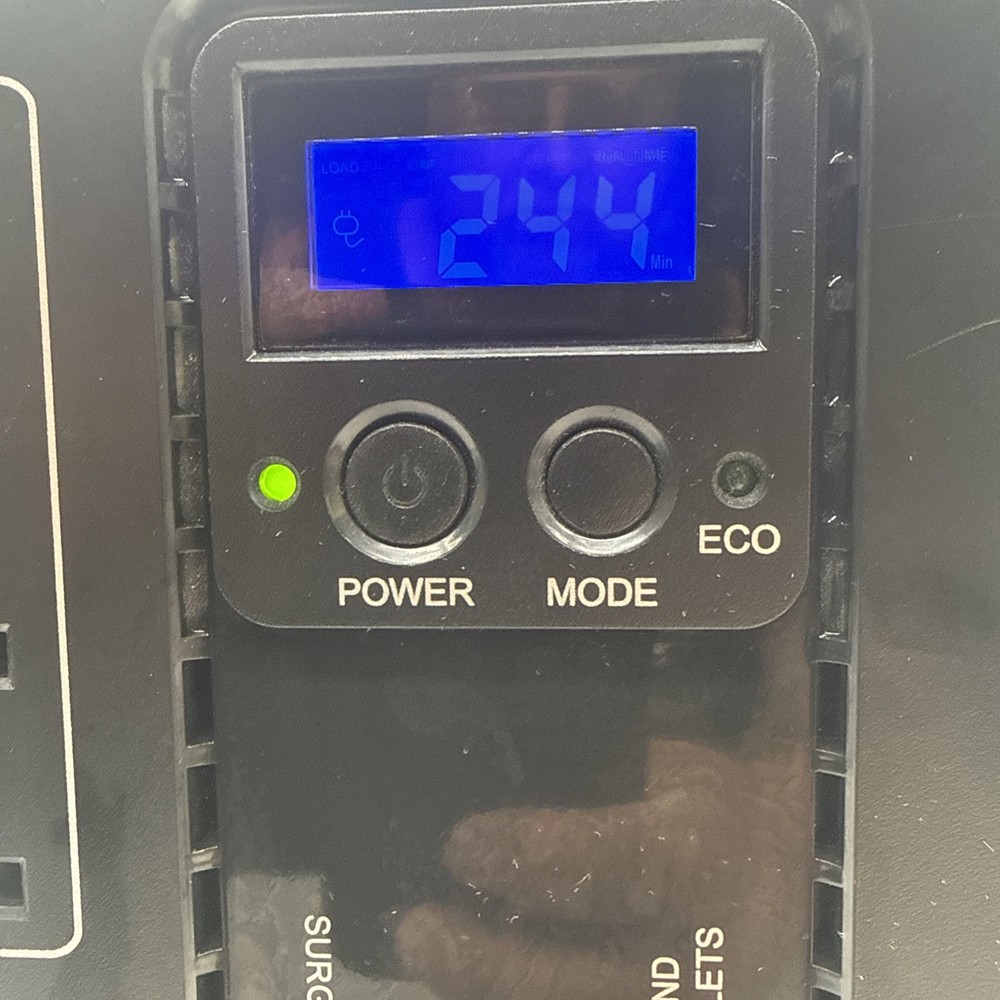 CyberPower EC850LCD Ecologic Battery Backup & Surge Protector UPS System