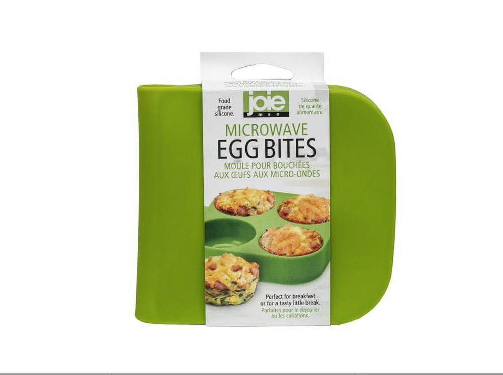 Breakfast Egg Maker Kit, Silicone Egg Rings + Microwave Egg Bites Mold, Nonstick