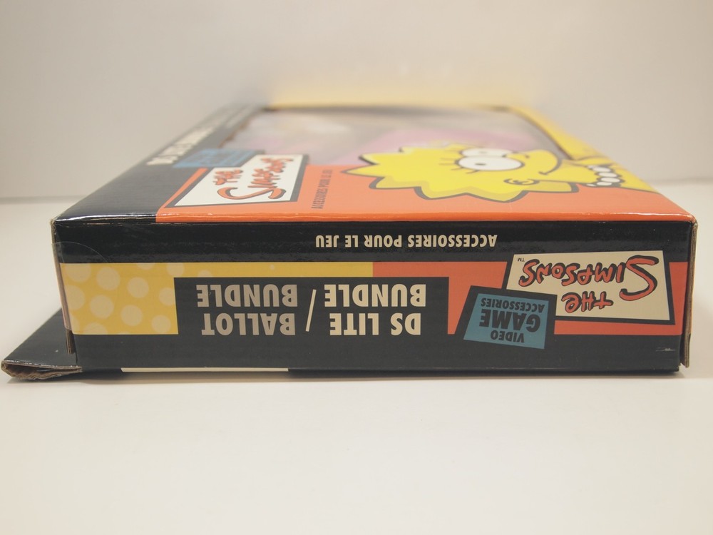 Lisa Simpson DS Lite Bundle Nintendo Solutions2go Case/Stylus/Earbuds/Strap