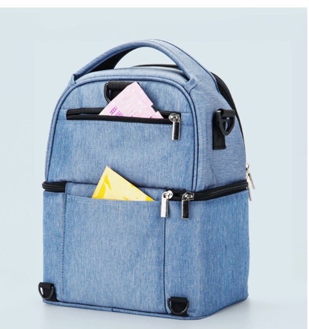 Kidsapro Breast Mik Cooler Backpack Lunch Bag