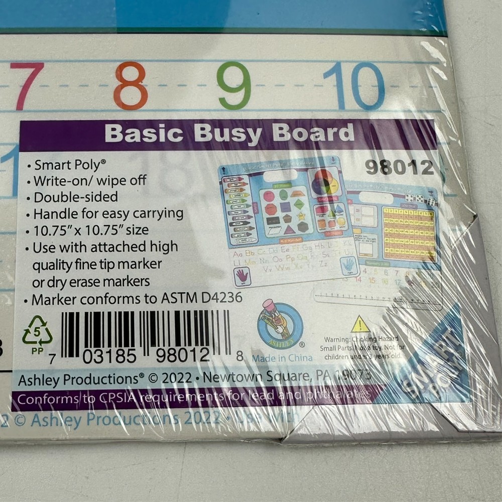 Ashley Educational Basics Smart Poly Board (ash-98012) (ash98012)