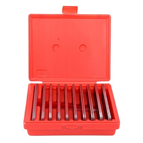 10 Pairs Precision Parallel Set 1/8" Thin Steel
