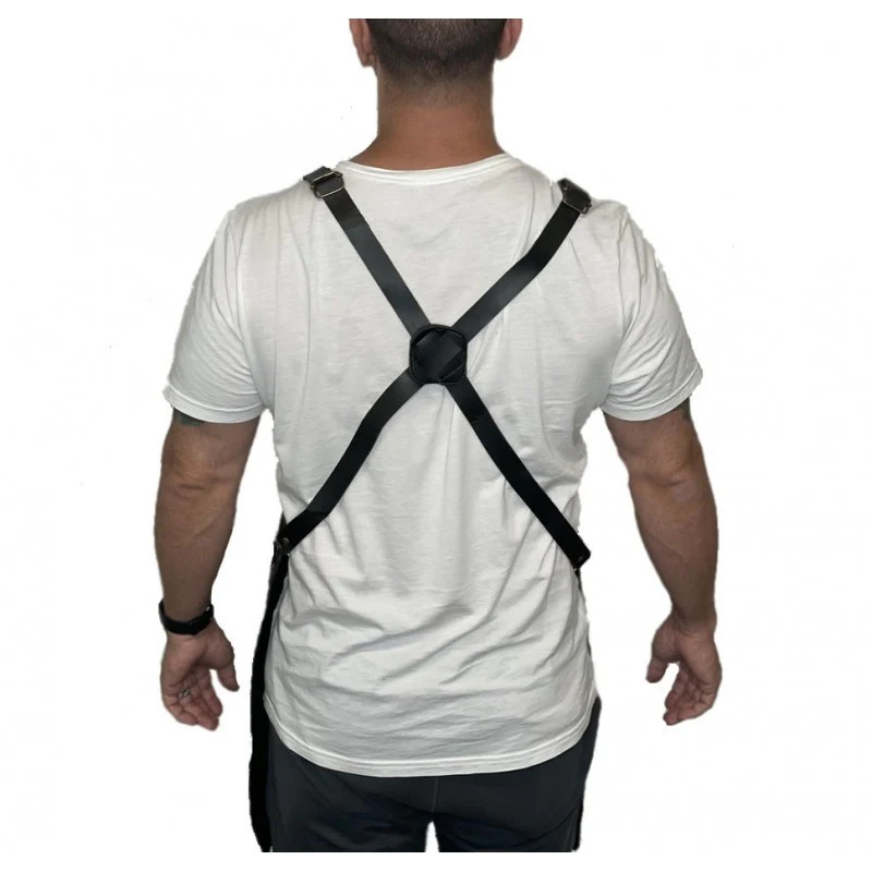 Empire Barber Apron Black – Professional Barber Tool Apron Fast Ship