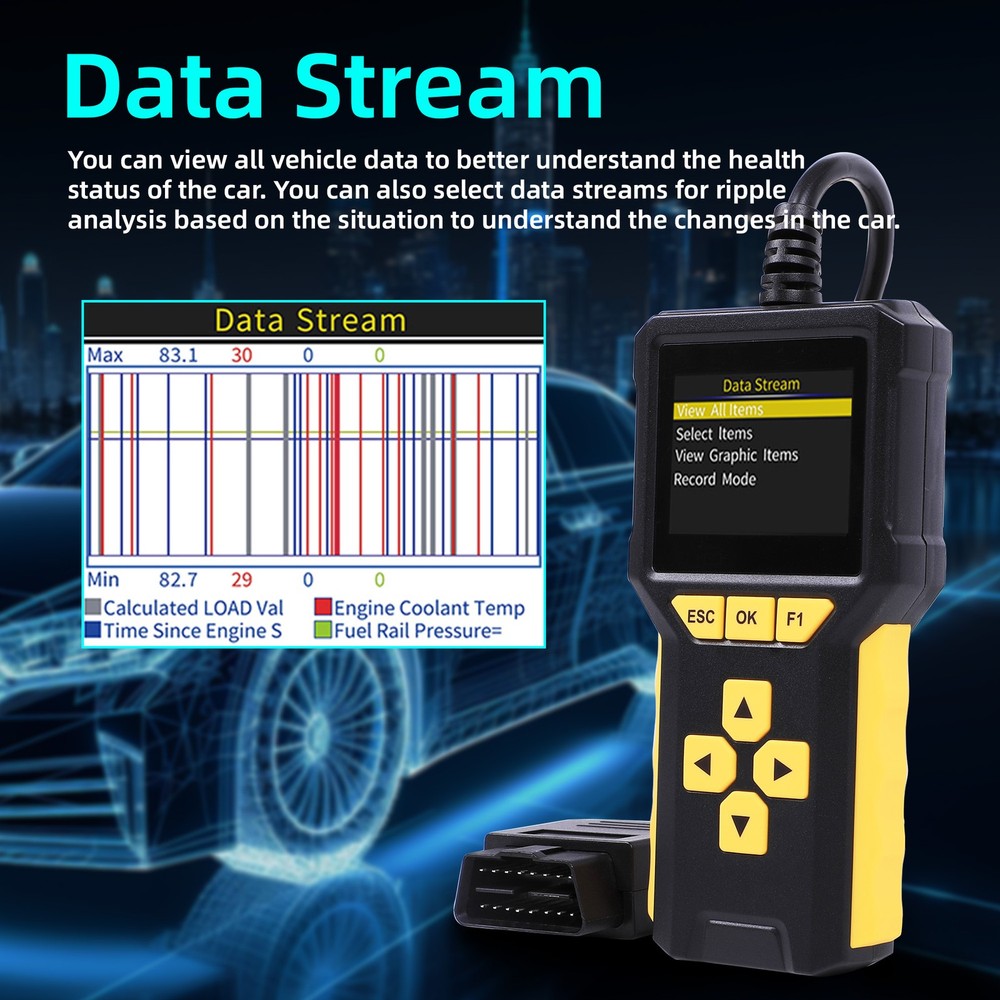 BT80 OBD Scanner Code Reader OBD II Check Engine Car Diagnostic Tool NEW