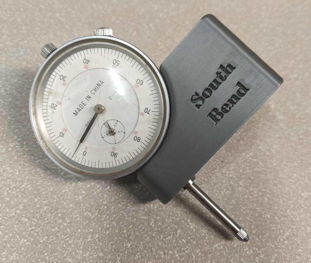 South Bend lathe dial indicator bed mount for 9" & 10K New