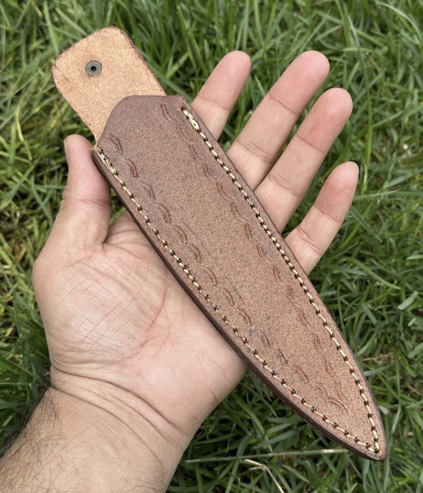 9" Double-Edged Military Dagger boot Knife full tang Boot knife Neck Throwing