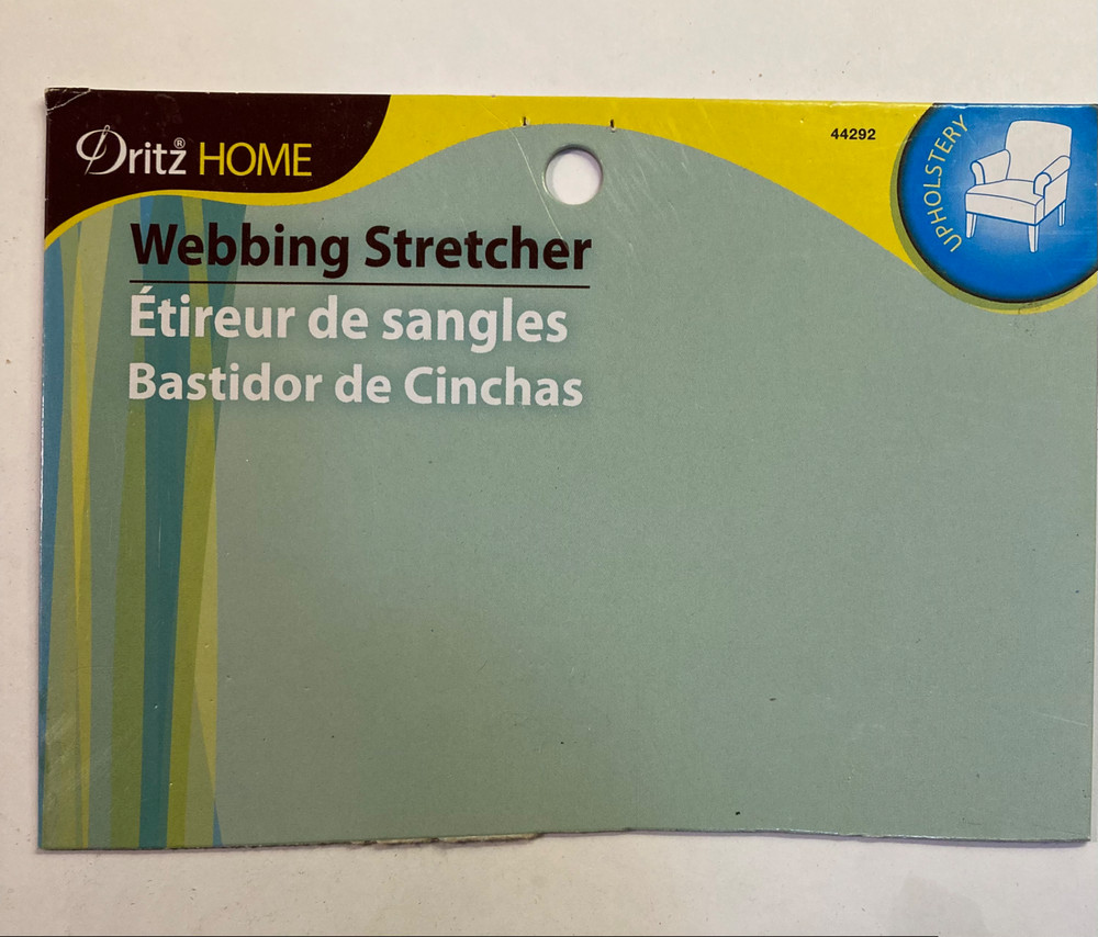 Webbing Stretcher Dritz Home Upholstery Used Once