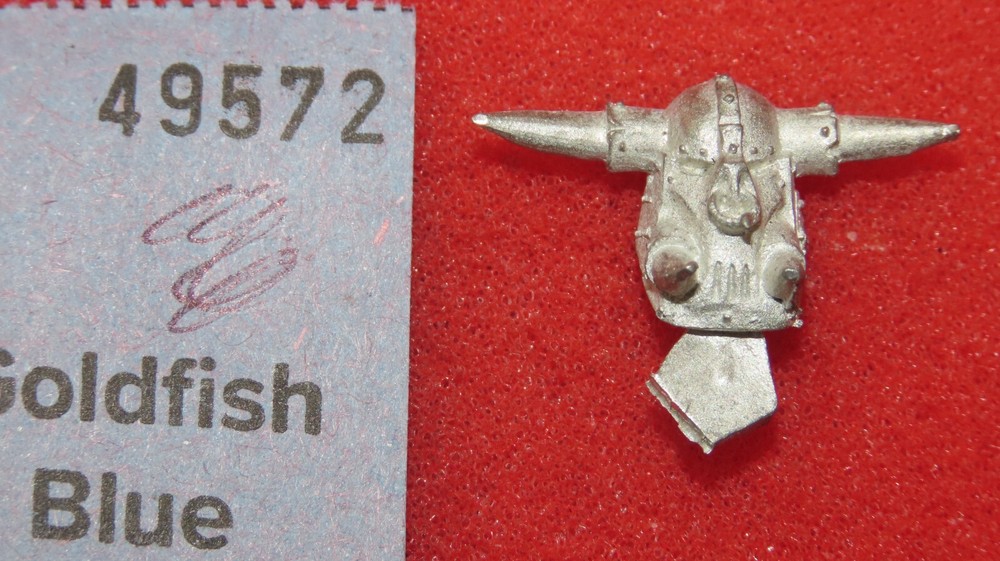 Games Workshop Warhammer Orcs and Goblins Black Orc Head Bit New Metal OOP