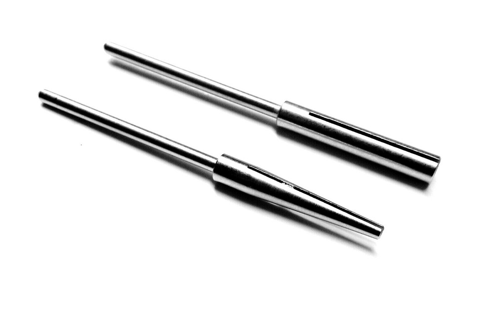 Split Mandrel Straight Head Slotted Sanding Mini Mandrel 3/32" Shank German Made