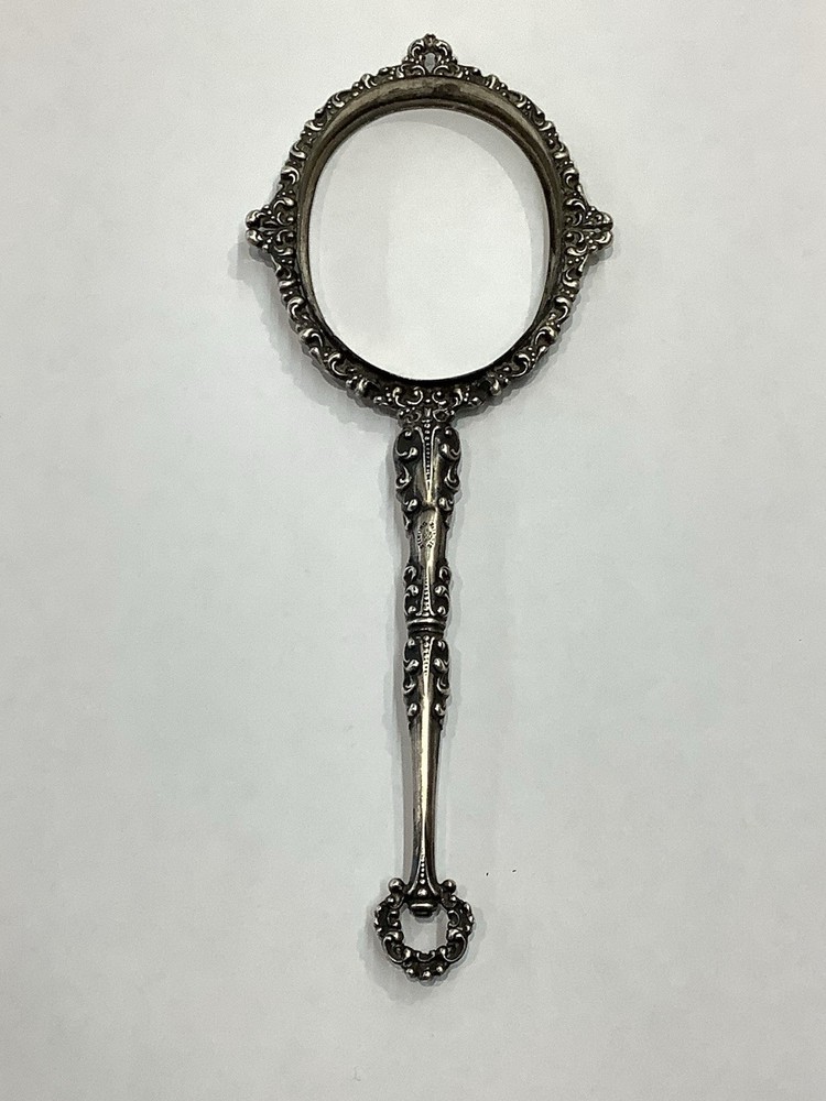 Sterling Silver Handheld Mirror (missing Mirror)
