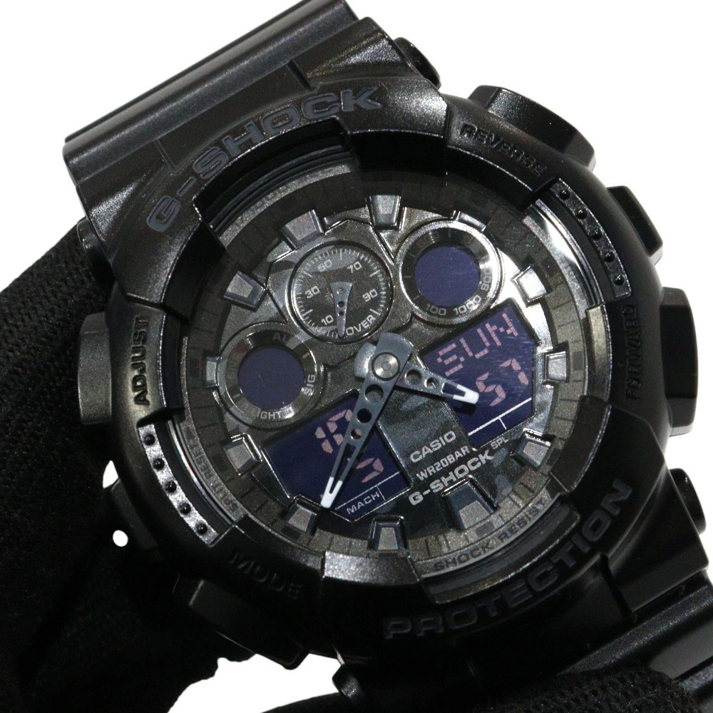 Includes Inner and Outer Box Manual CASIO G SHOCK GA 100CF 1AJF G Shock Quartz G