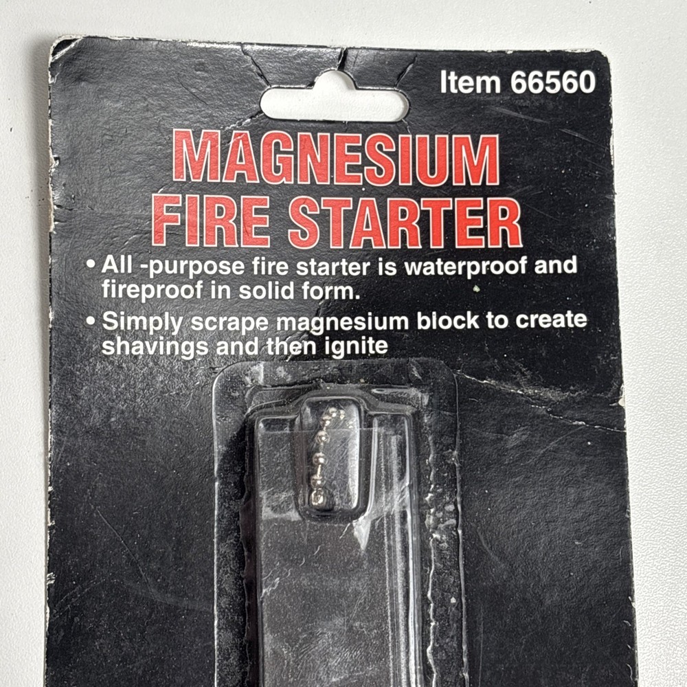 Ultimate Magnesium Fire Starter – Emergency Flint Survival Tool – Bug Out EDC