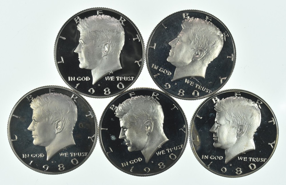 1980-S Kennedy Half Dollar CLAD Proof