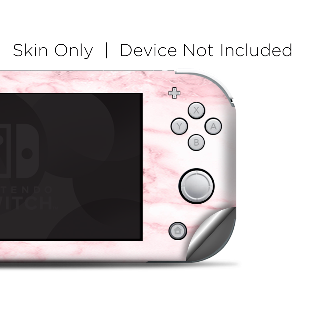 Skins Decals wrap for Nintendo Switch Lite - Rose Pink Marble Pattern
