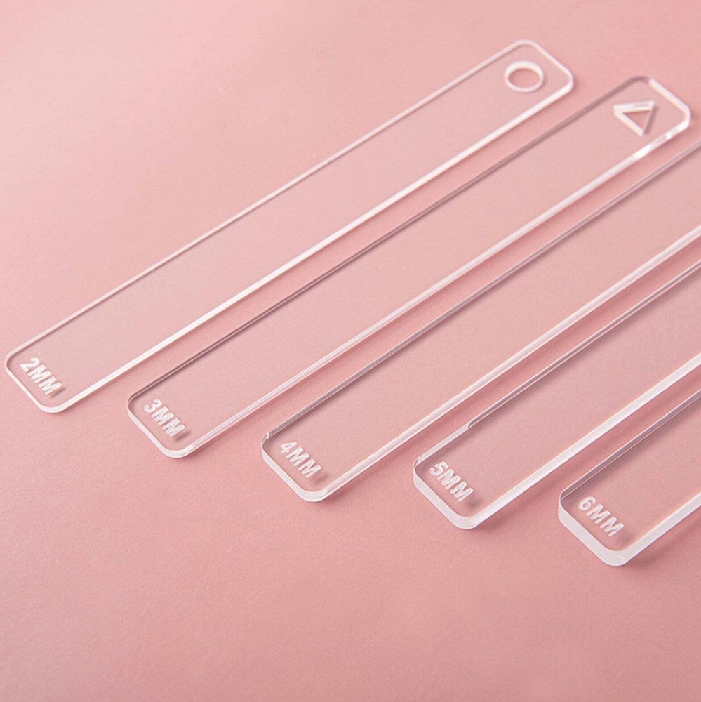 2MM/3MM/4MM/5MM/6MM Polymer Clay Rolling Guides