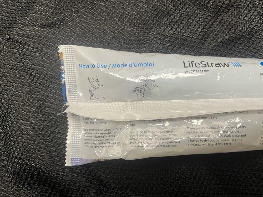 NEW - LifeStraw Personal Water Filter