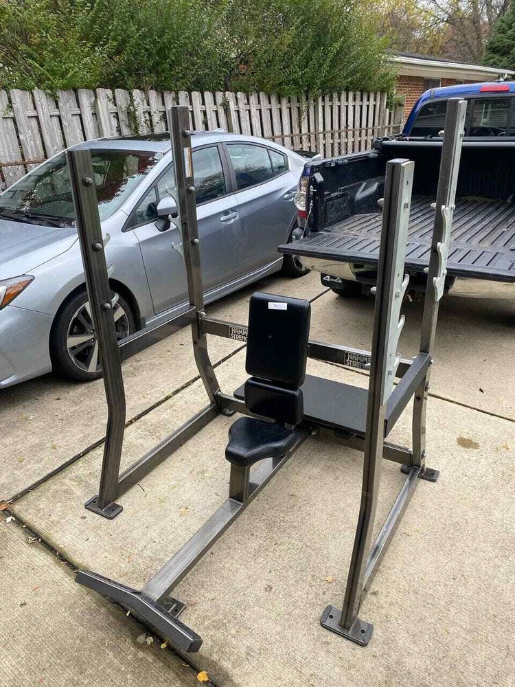 HAMMER STRENGTH Power Rack with Bar