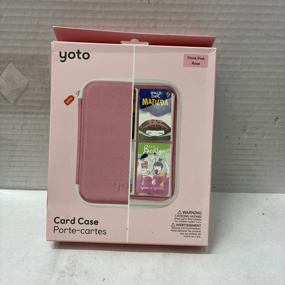 Yoto Card Case – Think Pink
