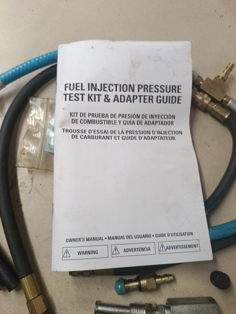 MATCO TOOLS FUEL PRESSURE TESTING KIT MODEL: FIT448 Complete kit
