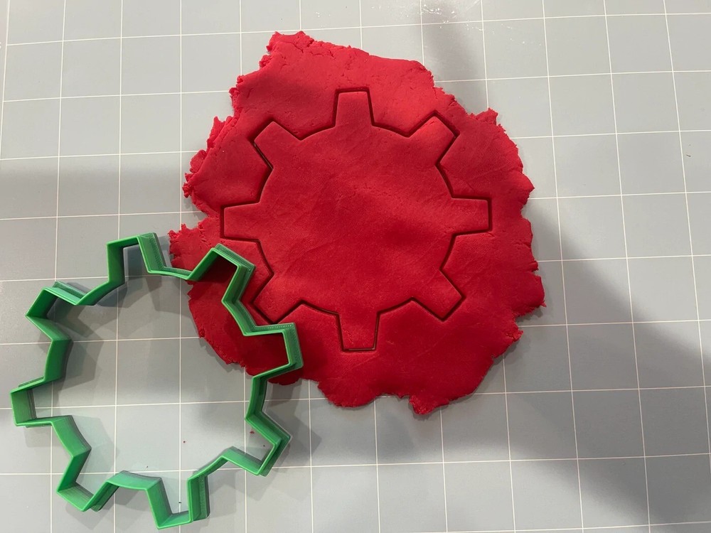Gear Cookie Cutter