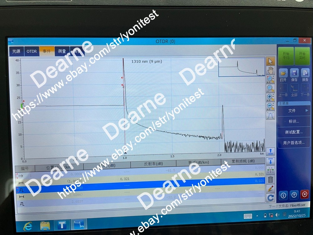 EXFO FTB-1 single-mode and multimode OTDR /new style
