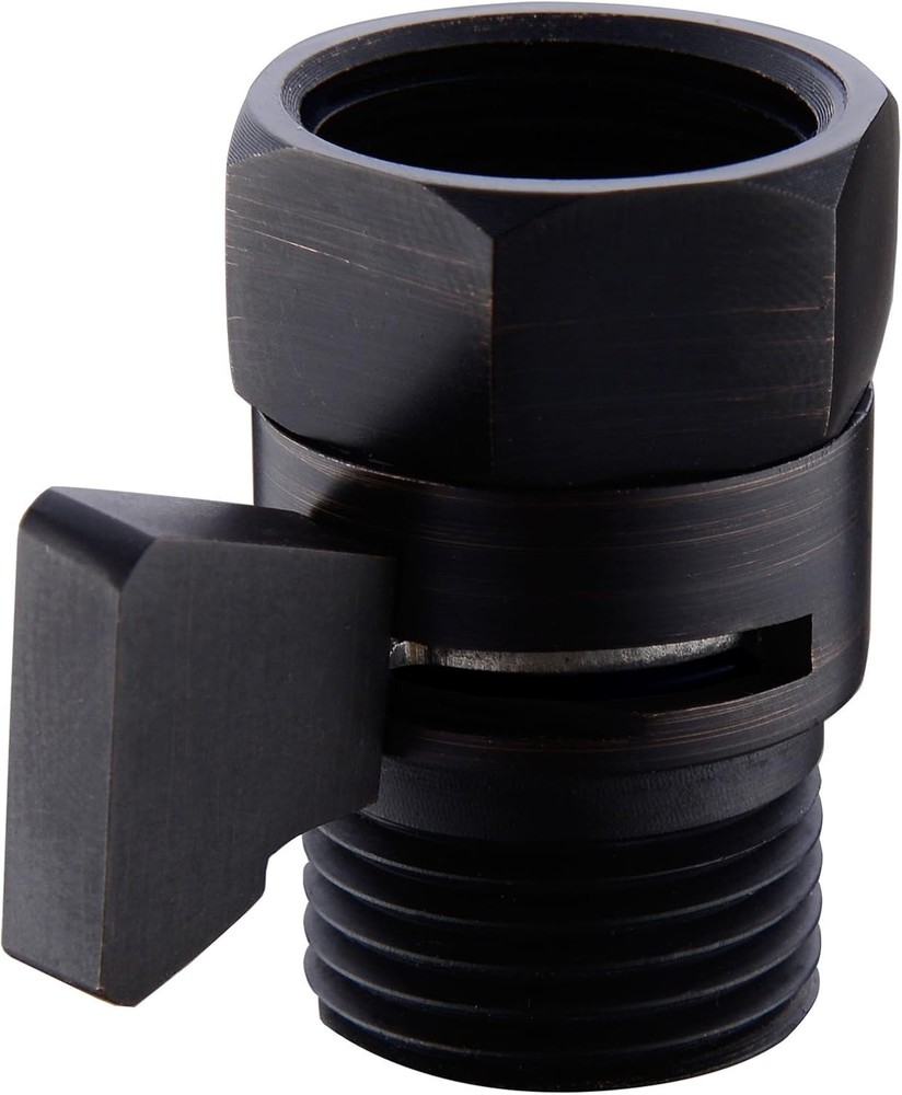 Solid Brass Shower Head Shut Off Vae Water Flow Control with Brass