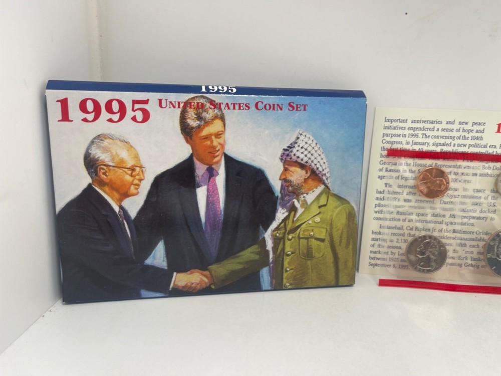 1995 US Mint Uncirculated Set P&D 10 Coins