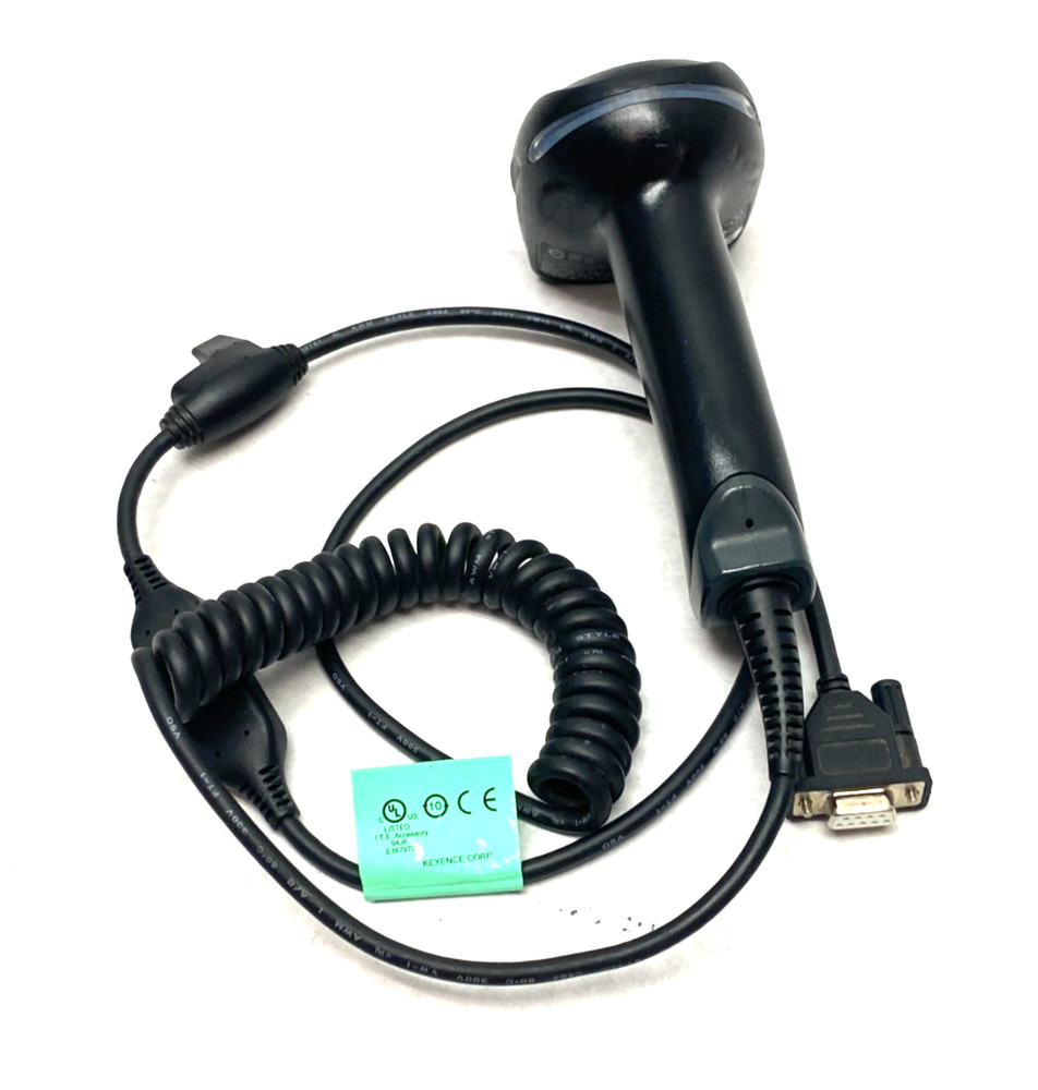 Keyence HR-101 Rev. P Handheld Code Reader/Scanner, 0-114mm Reading