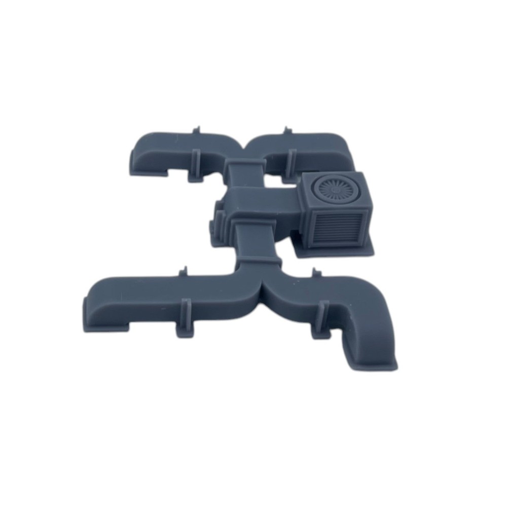 HVAC Roof Vent System - S Scale 1:64 - Gray
