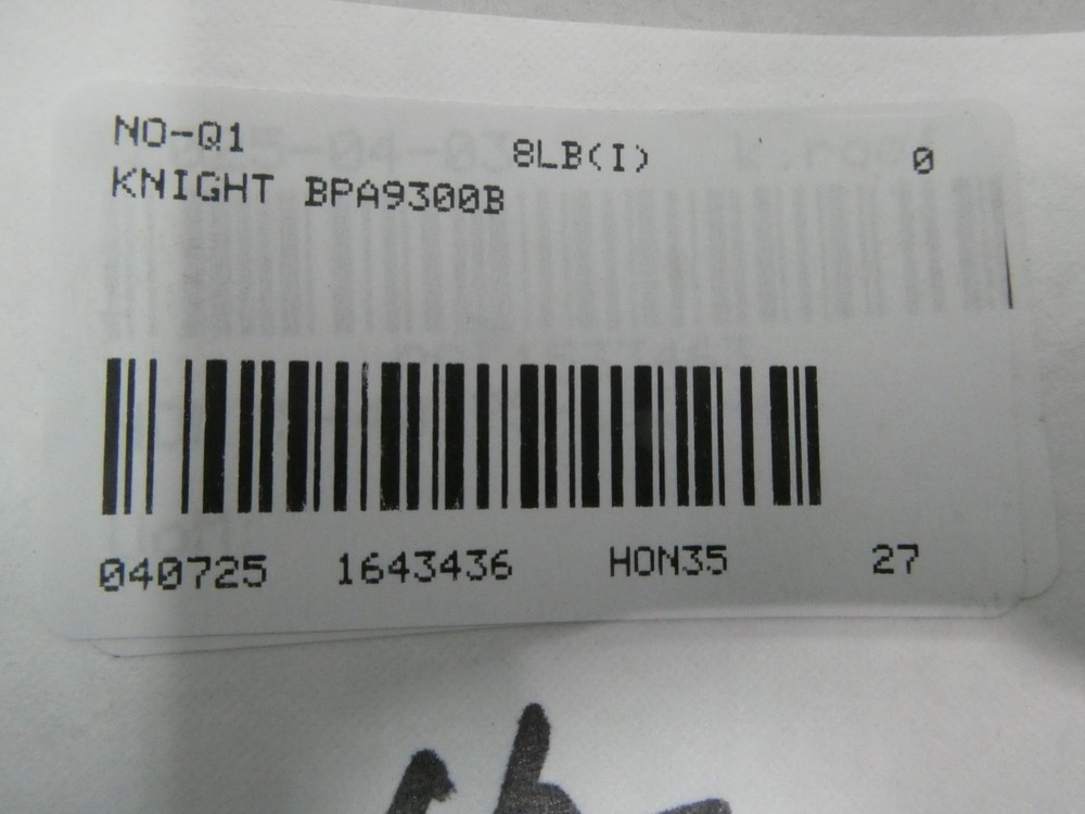 Knight BPA9300B 2 Button Control Pendant
