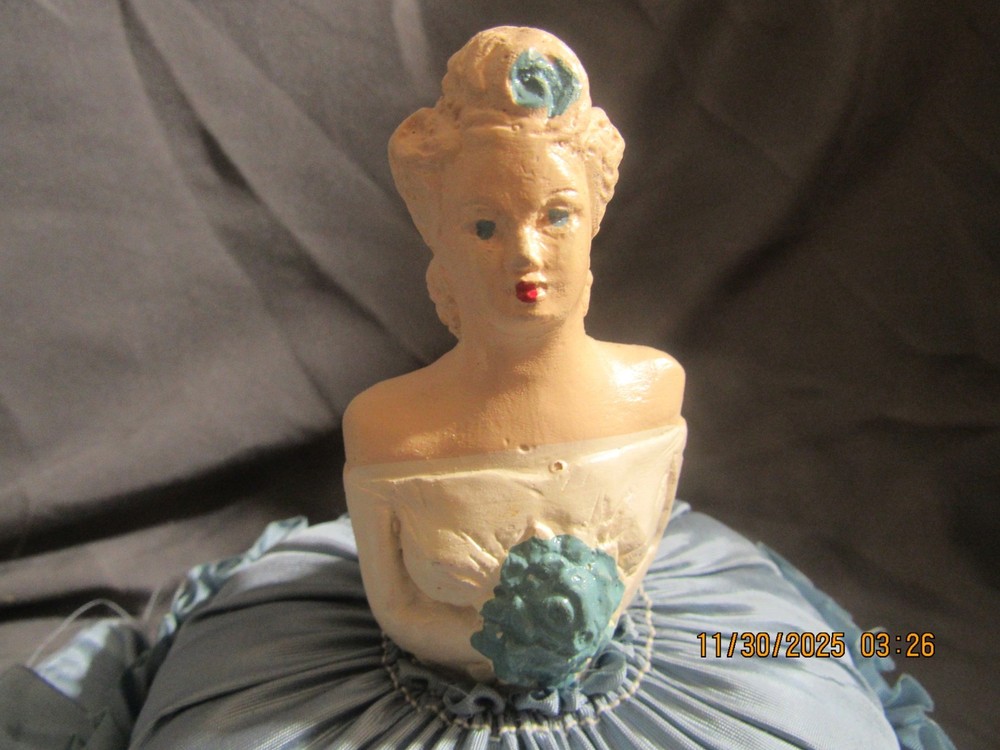Vintage pin cushion half doll bride