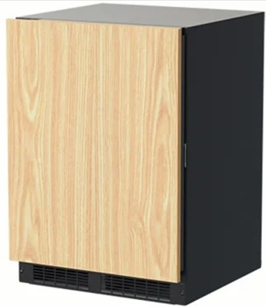 Marvel MARE224IS51A 24" Built-In Refrigerator 3 Shelves Left Hinge PANEL READY